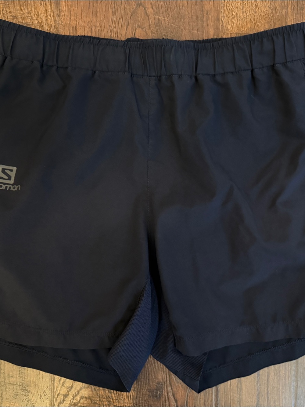Salomon Agile 5” Running Shorts Men’s Medium Night Sky Navy Lined C12893